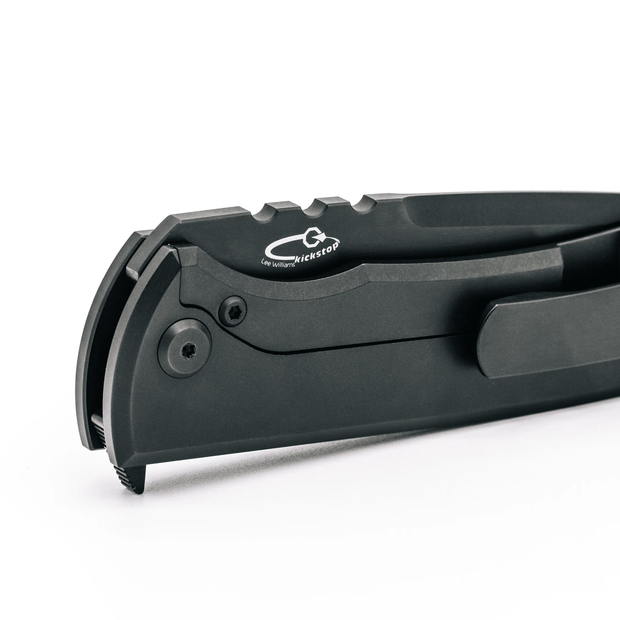 229 Redencion Kickstop Tanto - Large Green Micarta - Image 5